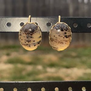 Vintage snap on earrings